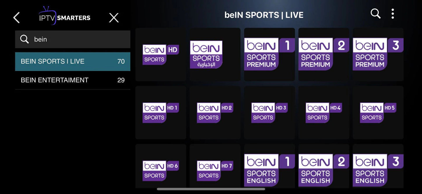 IPTV Turquie - IPTV SMARTERS PRO - SMARTERS PLAYER LITE Aboneliği 12 Ay