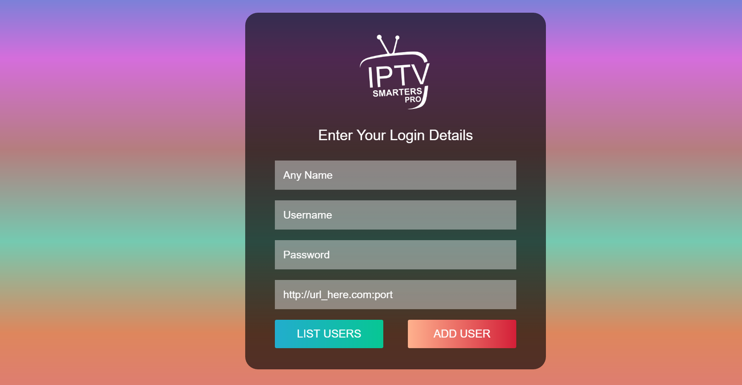 Subscription IPTV SMARTERS PRO | IPTV SPANISH