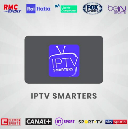 IPTV Amérique du Sud - IPTV SMARTERS PRO - SMARTERS PLAYER LITE Abonnement 12 Mois