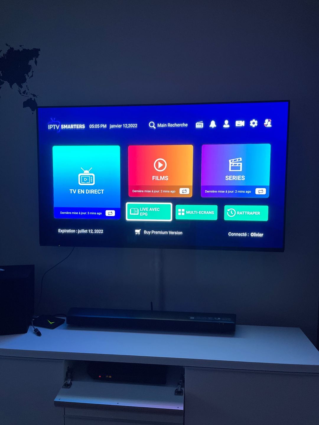 King IPTV PRO Abonnement 12 Mois - Service IPTV de Qualité 