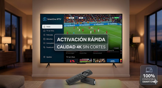 Suscripción SmartOne IPTV España | Activación Rápida y Lista 4K