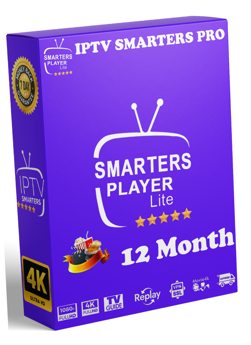 IPTV ישראל - IPTV SMARTERS PRO - SMARTERS PLAYER LITE מנוי 12 חודשים