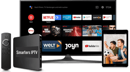 Subscription IPTV SMARTERS PRO UK